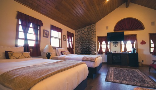 Suite estudio Grand, varias camas, vistas a la montaña