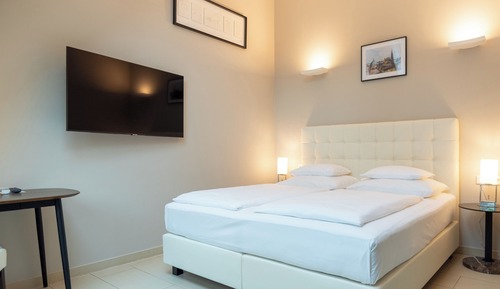 Habitación doble superior, balcón, vistas al jardín