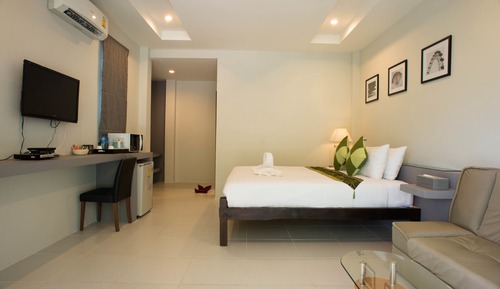 Villa, 1 cama doble, vistas al jardín