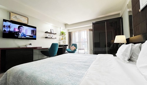 Apartamento estándar, 1 cama de matrimonio, vistas a la ciudad