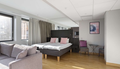 Habitación familiar, 1 cama doble, accesible para personas con discapacidad (with Sofabed)