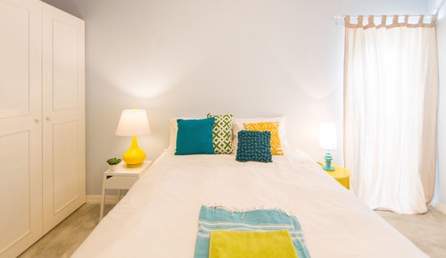 Apartamento, 1 habitación, patio, planta baja