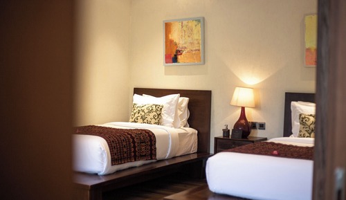 Villa Deluxe, 2 habitaciones, frente a la playa (Beach Front Residence)