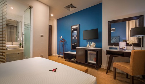 Habitación junior doble, vistas a la ciudad