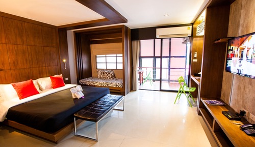 Habitación Deluxe doble, balcón