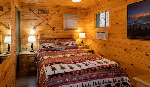 Cabaña, 2 habitaciones, cocina