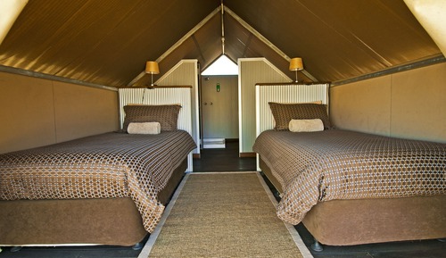 Tienda estándar (2 Single Beds)