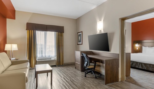 Suite, 1 cama de matrimonio grande, no fumadores, cocina básica (with Sofabed)