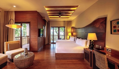 Junior Suite con 2 Camas Queen - Vista parcial al mar
