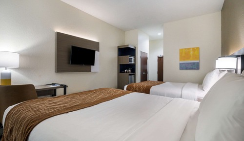Habitación estándar, 2 camas de matrimonio, no fumadores