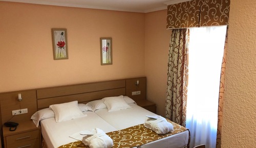 Habitación estándar con 1 cama doble o 2 individuales