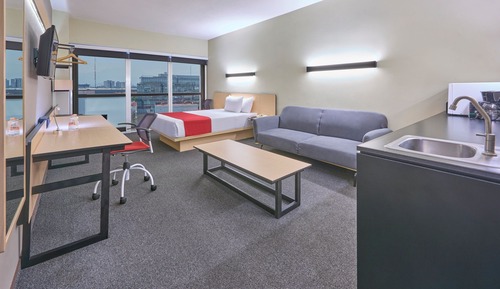 Habitación superior, 1 cama de matrimonio con sofá cama
