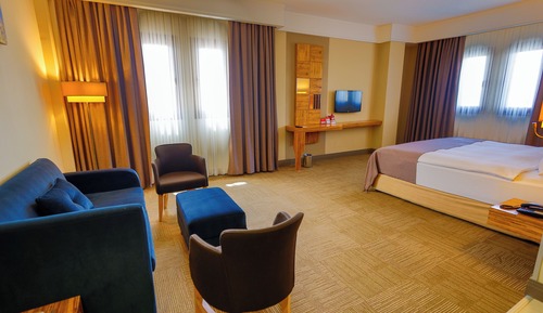 Suite Deluxe, no fumadores (1 King Bed, 1 Single Bed)