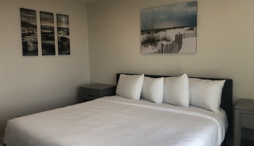 Suite Deluxe, 1 cama de matrimonio grande con sofá cama, vistas al mar