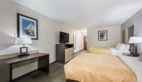 Habitación, 2 camas de matrimonio, accesible para personas con discapacidad, no fumadores