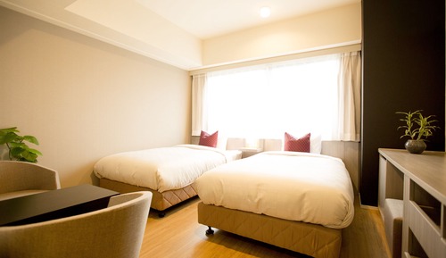 Habitación Deluxe con 2 camas individuales, no fumadores (NO group booking/ more than 2 rooms)