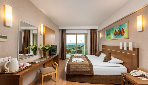 Habitación estándar, vistas parciales al mar