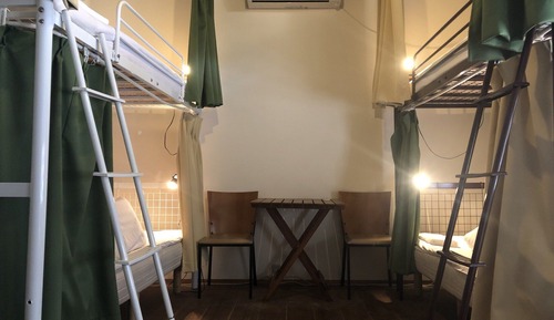 Habitación cuádruple, no fumadores, baño compartido