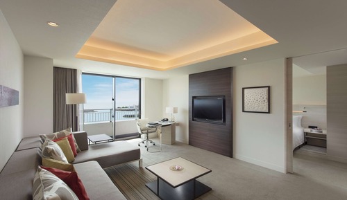 Habitación, 1 cama de matrimonio grande, balcón, vistas al mar