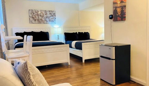 Habitación Deluxe doble, 2 camas de matrimonio