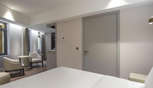 Habitación, 1 cama de matrimonio, accesible para personas con discapacidad