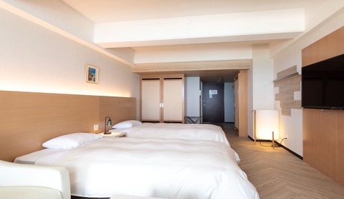 Habitación estándar con 2 camas individuales, vistas al mar (36 sqm)