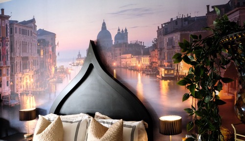 Habitación Deluxe doble, bañera de hidromasaje, vistas al jardín (Venice Suite)