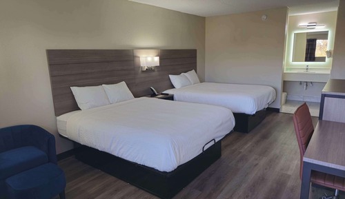 Habitación, 2 camas de matrimonio, fumadores