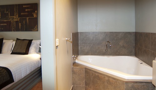 Estudio ejecutivo, bañera de hidromasaje (Studio Spa King Executive)