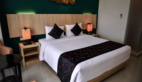 Habitación Deluxe con 1 cama doble o 2 individuales, no fumadores, balcón