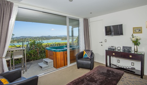 Habitación de lujo, vistas al mar (Private Spa, Room 1)
