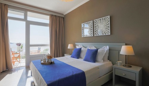 Habitación familiar, vistas al mar