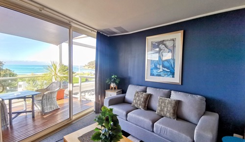Habitación Deluxe, 1 cama de matrimonio grande, vistas al mar