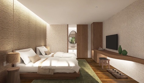 Habitación superior con 2 camas individuales