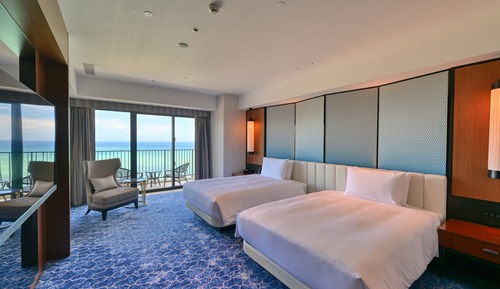 Habitación Deluxe con 2 camas individuales, no fumadores (Suite,Club Lounge&VIP Pool Bar Oasis)