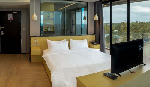 Habitación ejecutiva, balcón, vistas al mar