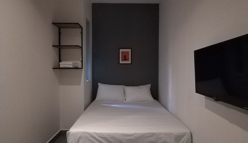 Habitación individual ejecutiva, 1 cama de matrimonio, cocina básica