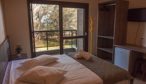 Habitación superior, vistas a la playa