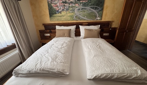 Suite familiar, baño compartido (Hasenhornblick Zimmer)