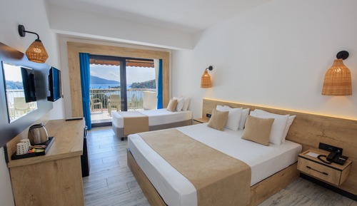 Habitación estándar doble, 1 habitación, vistas al mar