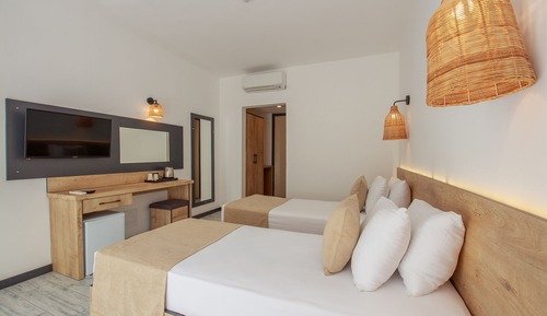 Habitación estándar con 1 cama doble o 2 individuales