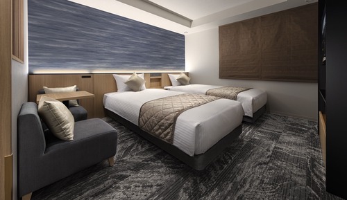 Habitación estándar con 2 camas individuales, no fumadores (8PM in, 9AM out)