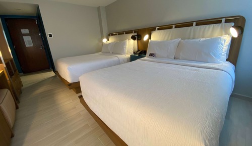 Habitación Premium, 2 camas de matrimonio, no fumadores