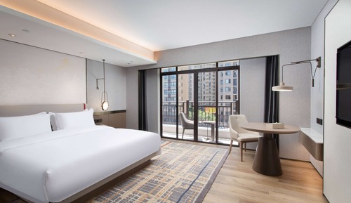 Suite ejecutiva, 1 cama de matrimonio grande, no fumadores