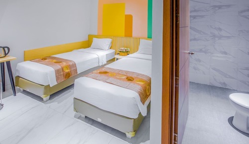 Habitación económica con 2 camas individuales