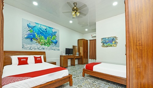 Habitación triple, baño privado