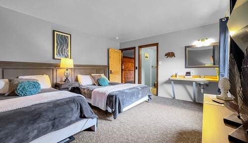 Habitación Deluxe doble, 2 camas de matrimonio