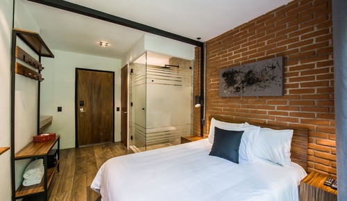 Habitación estándar, 1 cama de matrimonio, balcón, vistas al jardín