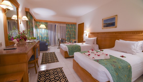 Habitación estándar doble, vistas al jardín