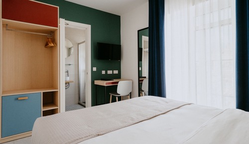 Habitación doble, balcón